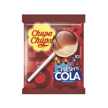 Sucettes Chupa chups Cola 10P