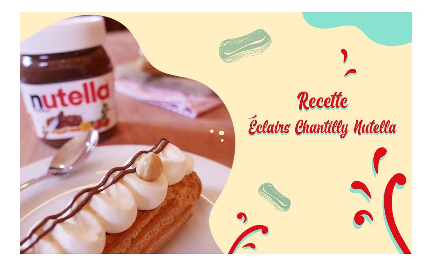 Recette Nutella et Chantilly 